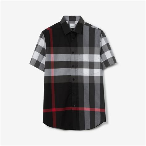 black burberry shirt ebay|Burberry shirts for men black.